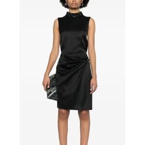 Tom Ford Sequins and Strass Embellished Top in Black 36 S